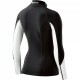 Skins Maillot DNamic Thermal LS Top 1/2 Zip Lady