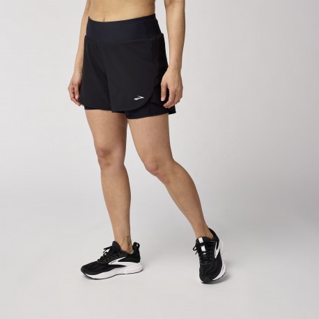 Brooks Short Chaser 2.0 5Inch 2In1 Lady