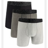 Under Armour Boxers Perf Tech Solid 6in 3Pk