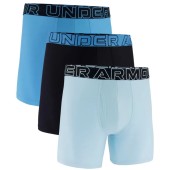 Under Armour Boxers Perf Tech Solid 6in 3Pk