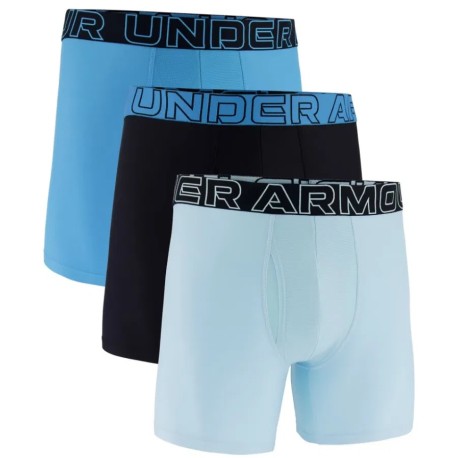 Under Armour Boxers Perf Tech Solid 6in 3Pk