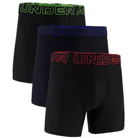 Under Armour Boxers Perf Tech Solid 6in 3Pk
