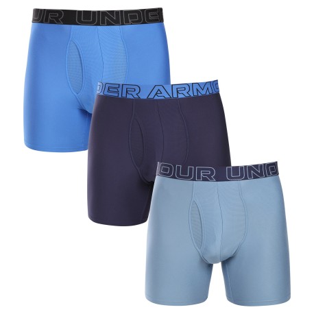 Under Armour Boxers Perf Tech Solid 6in 3Pk