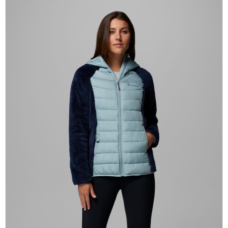 Columbia Doudoune Powder Lite II Sherpa Hybrid Lady