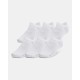 Under Armour Chaussettes Essential Invisible 6Pk