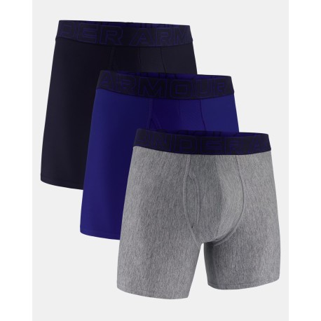 Under Armour Boxers Perf Tech Solid 6in 3Pk